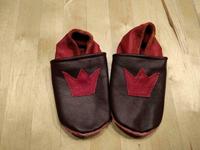 Lederpuschen/Krabbelschuhe Größe 24, handgefertigt Baden-Württemberg - Mittelbiberach Vorschau