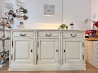 ❗️Kommode Massivholz weiß Shabby Vintage Sideboard Stauraum Boho Bayern - Gräfendorf Vorschau