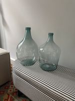 Glasvasen 2x VASE neu Krug Blumenvase grau-blau Bodenvasen Elberfeld - Elberfeld-West Vorschau