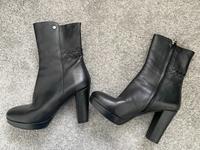 Joop! Stiefeletten Gr. 37 Leder Plateau Schwarz Top! Niedersachsen - Vechelde Vorschau
