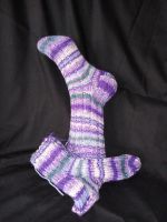 Handgestrickte Socken Gr 37 Niedersachsen - Uchte Vorschau