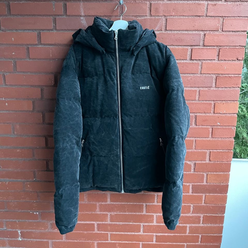 Coutie Quilter Puffer Winterjacke Washed Black L in Wedemark