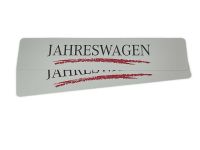 Jahreswagen Einleger flach für Kennzeichen Auto 520x110 mm * Thüringen - Gera Vorschau