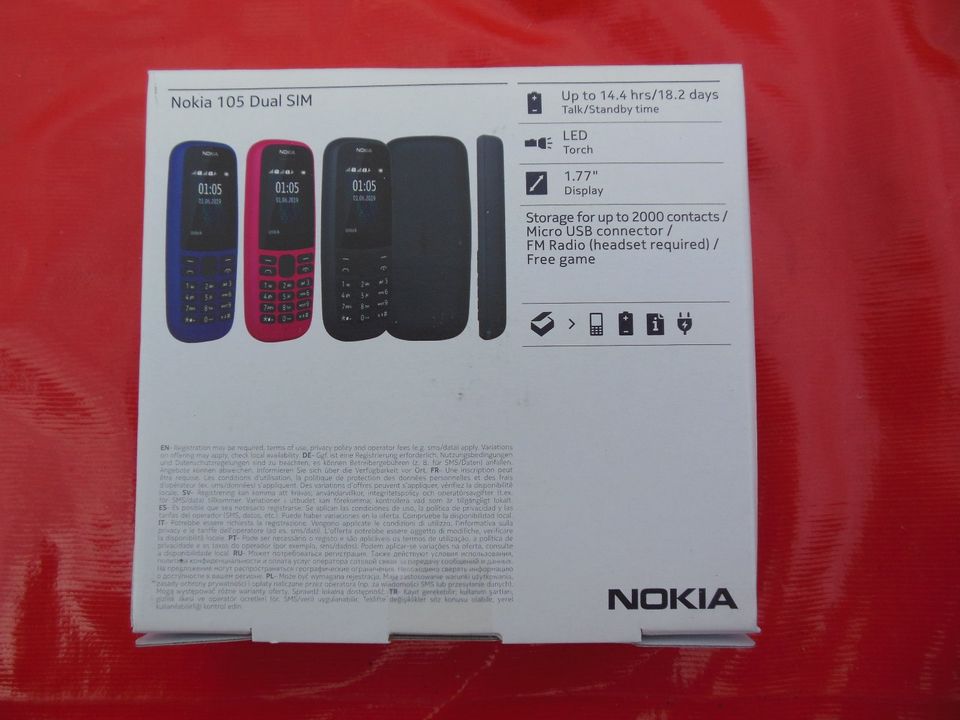 Nokia 105 Handy Neu und OVP in Raunheim