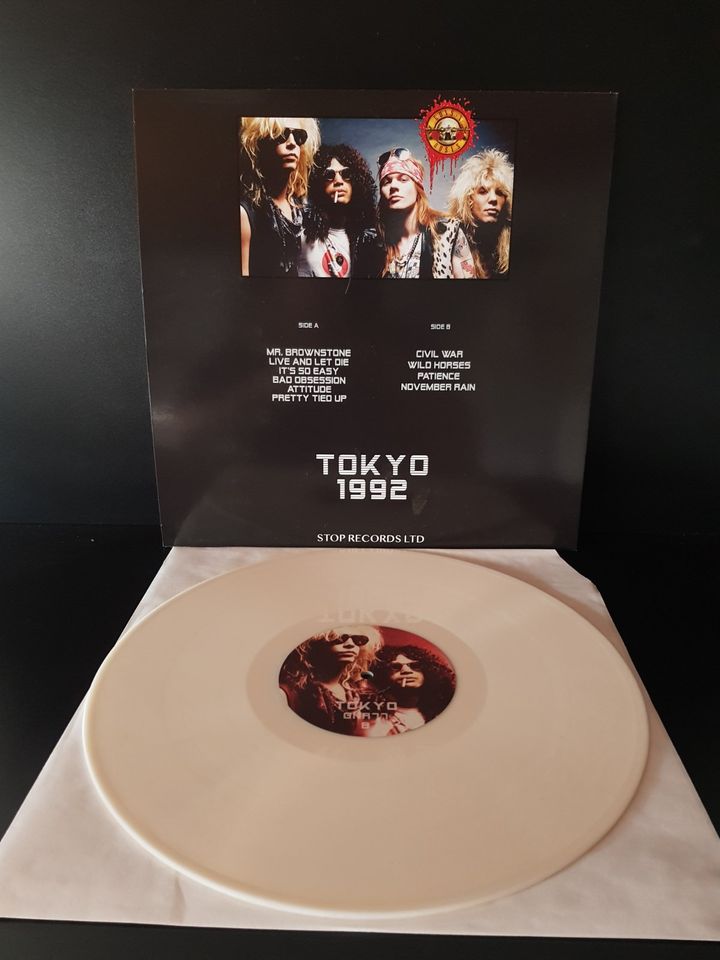 Guns N' Roses.Tokyo.30th Anniversary Edition.White Vinyl Edition in Sprakensehl