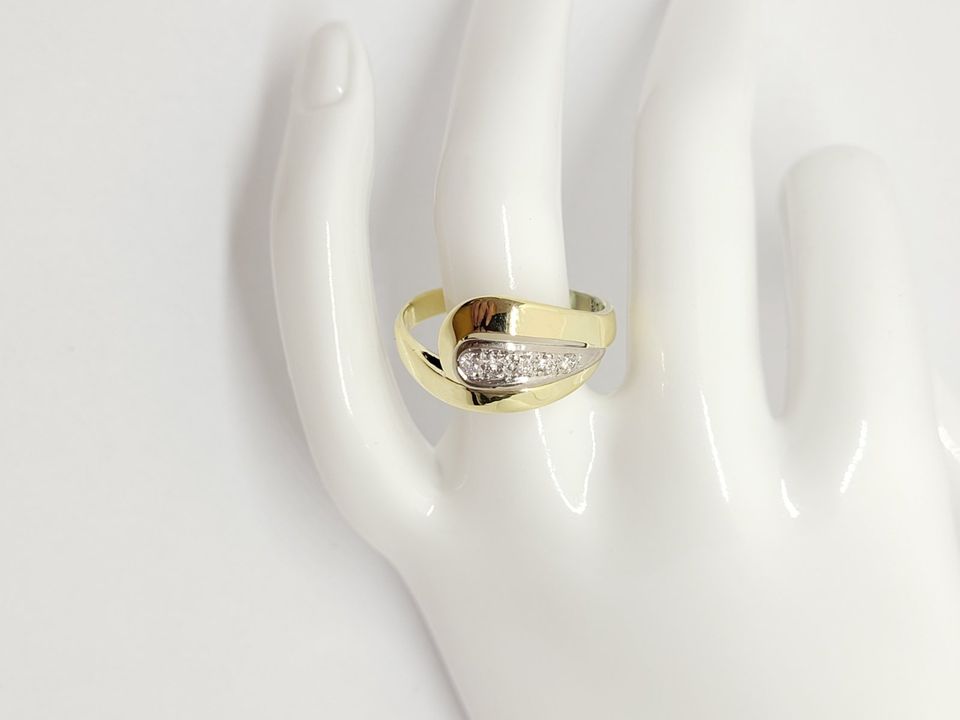 Sehr schöner Ring aus 585/- Gelbgold Nr. 187426 M3 in Hannover