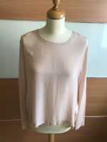 Bluse, Langarmshirt, ALLUDE, Nude-Rose, Seide, Leinen Hessen - Hünfeld Vorschau