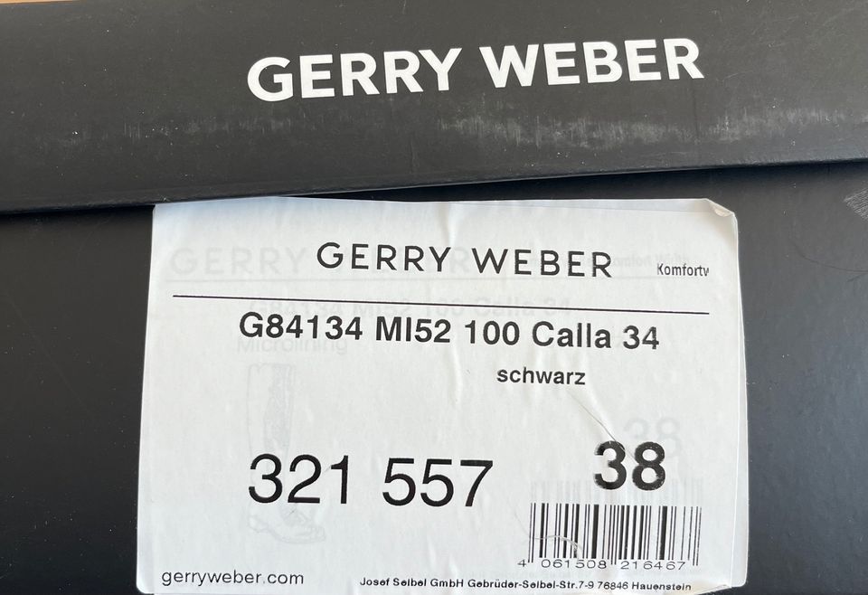 Gerry Weber Stiefel „Calla“ Lack und neu! in Usingen