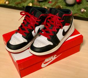 Nike air jordan 1 rot weiß schwarz deals