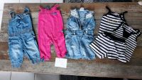 Babyjumpsuit 3 Stück  und 1x Sommeroutfit Gr 74/80 Niedersachsen - Elbe Vorschau