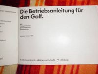 Bedienungsanleitung Golf 2, Auto, Oldtimer Berlin - Spandau Vorschau