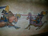 Ritter Gemälde Leinwand gemalt Thüringen - Gera Vorschau