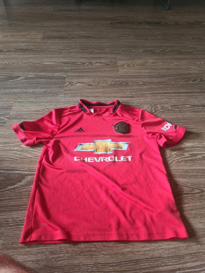 Manchester united adidas Kinder trikot jersey 152 dfb in Sonsbeck