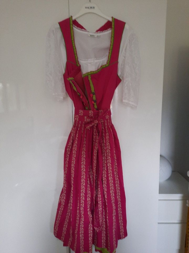 Dirndl Modell Rosen pink grün 42 /44 in Ingolstadt