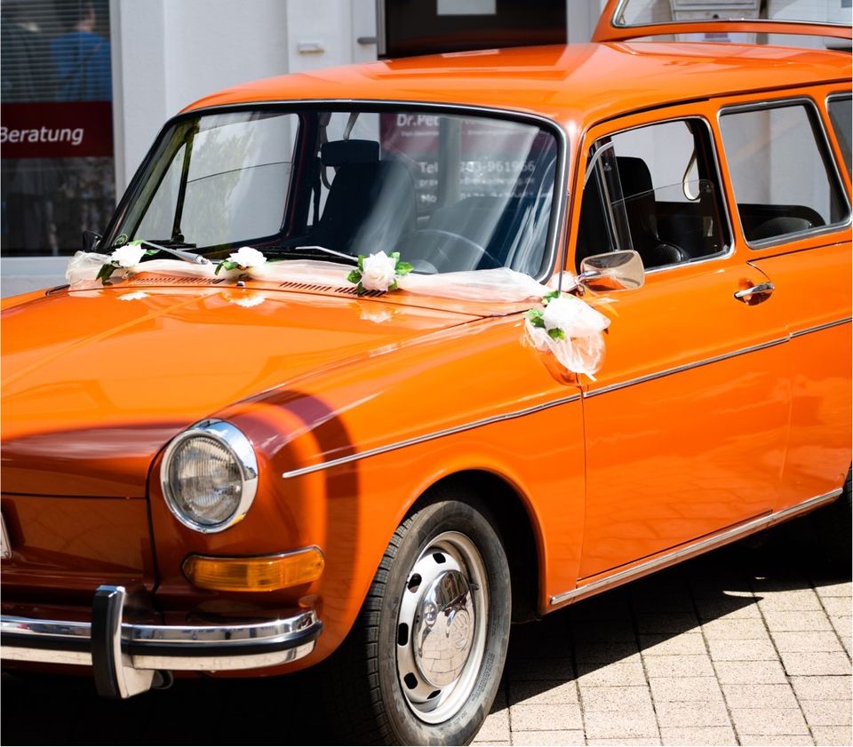 Autoschmuck Hochzeit in Wonsheim