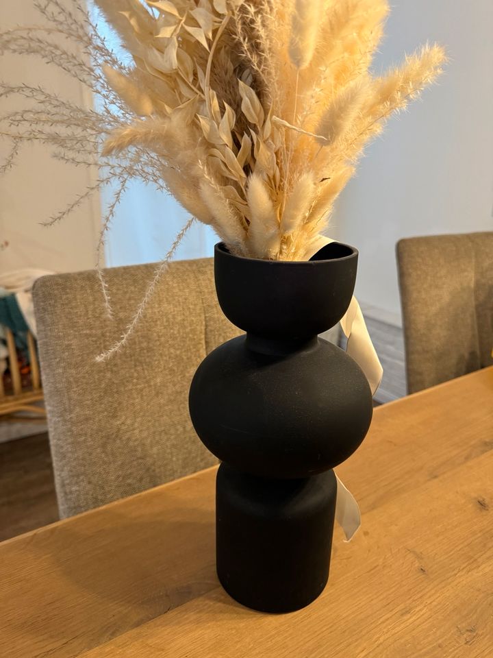 Boho industrial vase schwarz depot H&M in Niederkassel