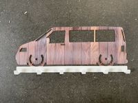 Schlüsselbrett VW Bus Optik Holz Stahl Keyboard Nordrhein-Westfalen - Castrop-Rauxel Vorschau