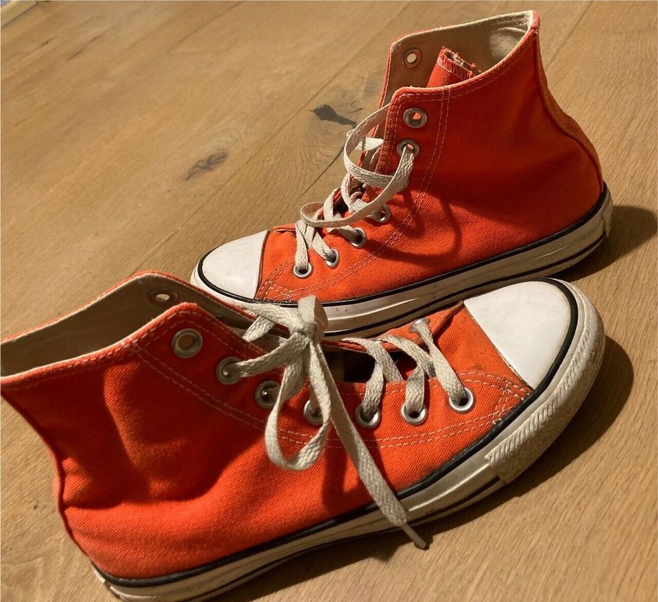 Converse Chucks neonorange 36.5 in Klingenmünster