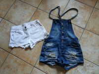 Jeans Shorts Hotpants Latzhose Gr. 152 XS Niedersachsen - Leese Vorschau