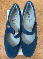 ACO Spangenschuhe Größe 42, blau, neu und ungetragen Hessen - Weimar (Lahn) Vorschau