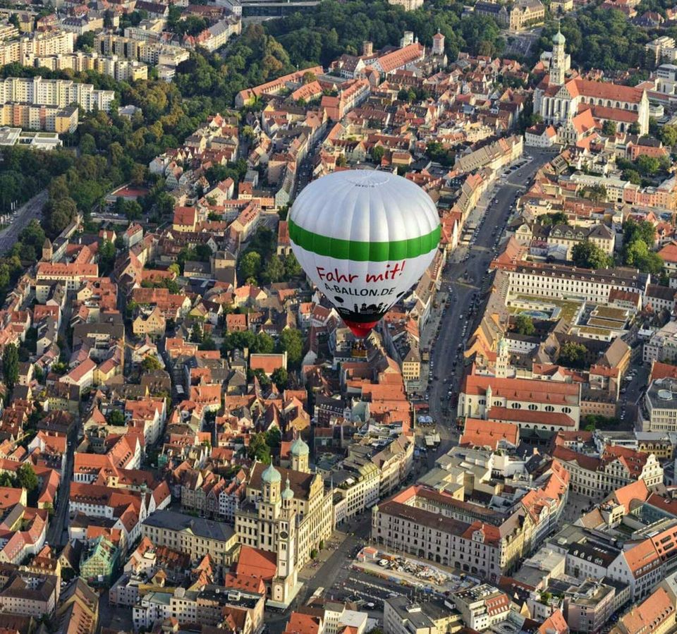 Geschenk ♥️ Ballonfahrt Gutschein über Augsburg & Gersthofen in Augsburg