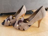 s.Oliver | High Heels, Pumps | Gr. 36 | beige-braun | Ledersohle Bayern - Osterhofen Vorschau