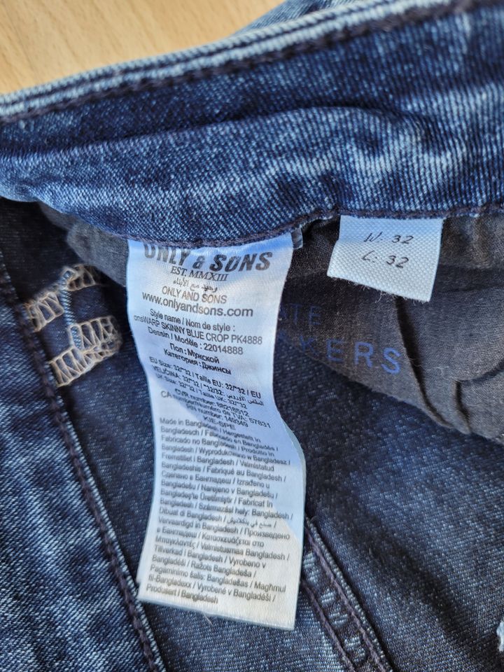 Only & Sons Jeans / skinny / 32 32 / kaum getragen in Iserlohn