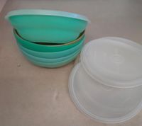 Tupperware Retro 6 flache Schälchen mit Deckel Baden-Württemberg - Balingen Vorschau