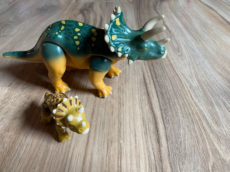 Playmobil / 5234 / Dino Triceratops mit Baby in Habighorst