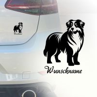 Auto Aufkleber | Australian Shepherd | Wunschname Personalisiert Köln - Köln Merheim Vorschau