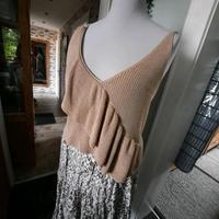 zara Sommertop L 40 42 beige Strick Bayern - Kronach Vorschau