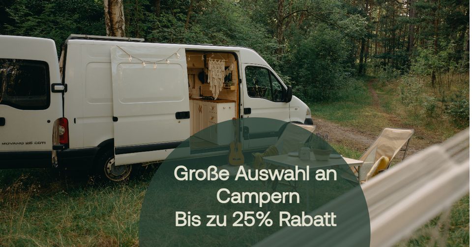 Camper I Wohnmobil I Wohnwagen I Van mieten - Rabattaktion❗❗ in Oberhausen