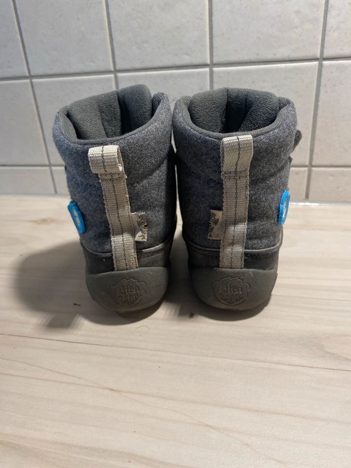 Affenzahn Winterschuhe 25 Midboot Wolle Confy Dog Wasserdicht in Aach