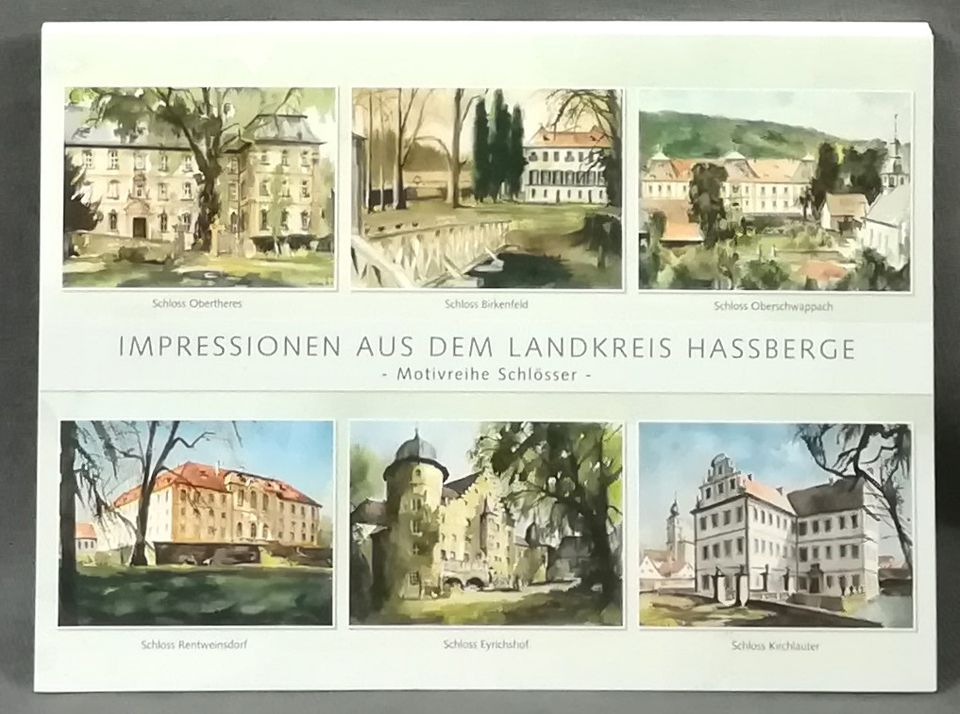 Impressionen aus dem Landkreis Hassberge | Schlösser | Postkarten in Haßfurt