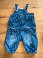 blaue Jeans-Latzhose, Spitze, H&M, Gr. 62 Baden-Württemberg - Mannheim Vorschau