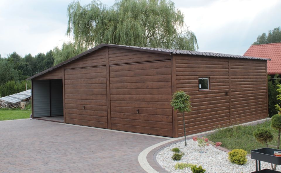 Leichtbauhalle Stahlhalle Kalthalle Werkstatt 6x15x3 4x Toren in Suhl