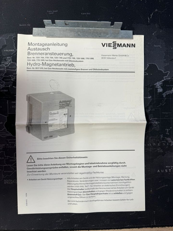 Viessmann Gasfeuerungsautomat S4572A1004 in Heiligenhaus