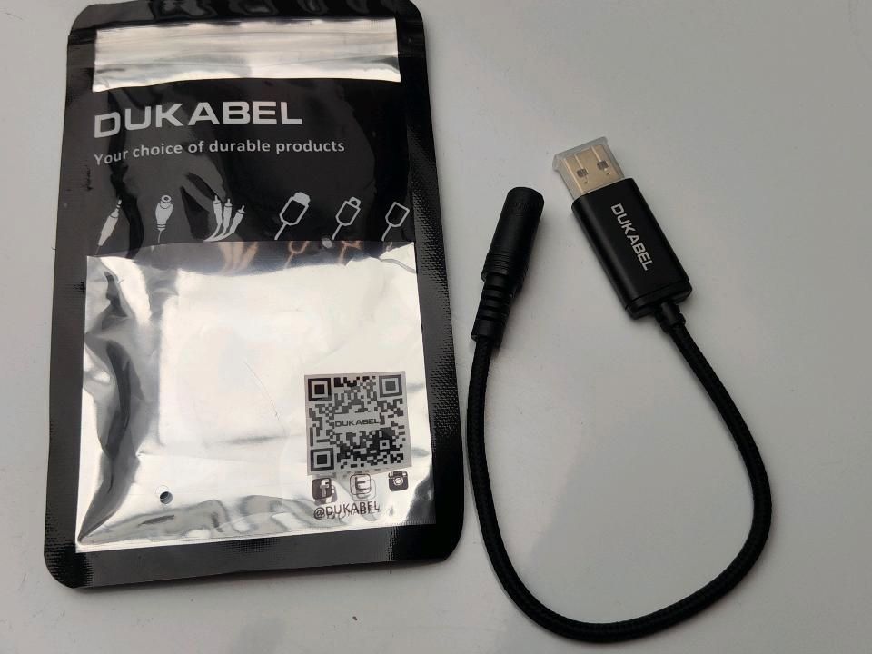 USB externe Soundkarte auf 3,5mm Klinke. Neu in Hamburg