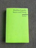 Matthias Luserke Sturm und Drang Reclam Niedersachsen - Peine Vorschau