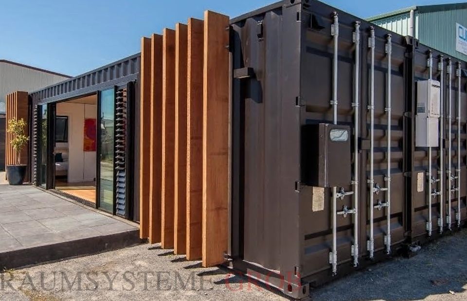 Grüner Lebensraum mit Gartencontainern! Flexibel gestaltbare Lösungen für Ihr Tiny House Projekt! Jetzt umweltbewusst leben & wohnen! - Minihaus Wohncontainer Tiny House Baucontainer kaufen in Iffezheim