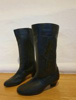 Lederstiefel Stiefel Echtlederstiefel Leder schwarz Bayern - Langenzenn Vorschau