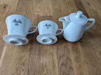 Melitta 101, 102 Porzellanfilter+ Kaffeekanne Set, Schnellfilter Hessen - Eschwege Vorschau