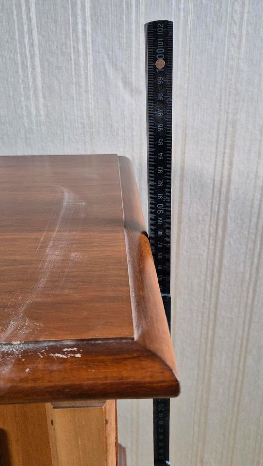 Vintage Schreibtisch und Schrank Retro Holz Shabychick Antik in Herford