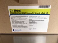 Oxalsäuredihydrat-Lösung 3,5% ad us. vet. Bayern - Würzburg Vorschau