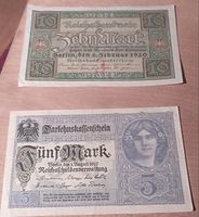 Zwei alte Banknoten //1917 & 1920 Rheinland-Pfalz - Koblenz Vorschau