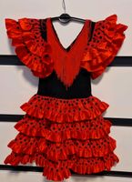 Flamenco kleid Mädchen Spanien Tanz tanzen rot schwarz neu 98 104 Baden-Württemberg - Siegelsbach Vorschau