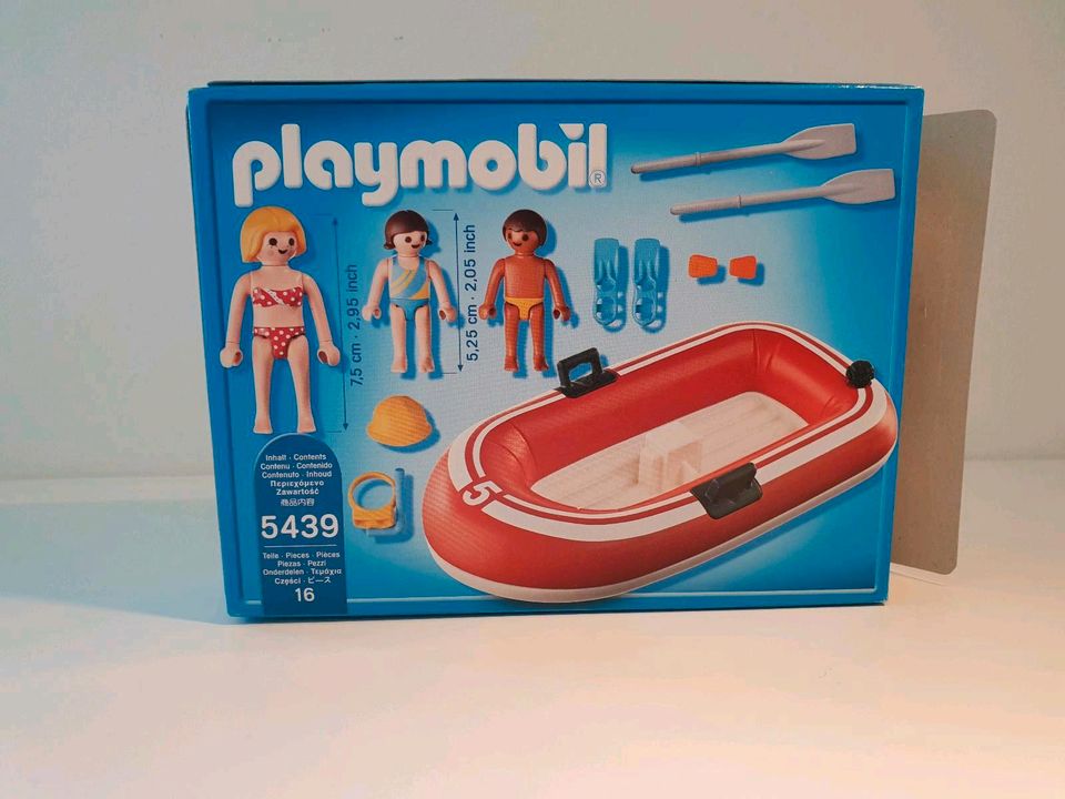 Playmobil 5439 Schlauchboot (vollständig +Karton) in Hamburg