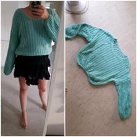 Made in Italia Strickpullover Grobstrick Petrol grün wie neu Hessen - Alsfeld Vorschau