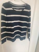 Shirt Langarm Damen Esprit Streifen Schwarz grau Gr. L Rheinland-Pfalz - Emmelshausen Vorschau