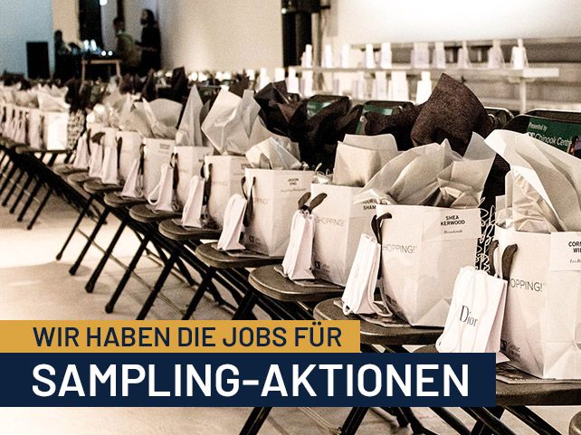 Warensampling für die Marke Kaba in Bielefeld